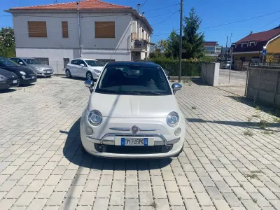 Usata Fiat 500 Sport 101 CV (74 kW) 2008 Bianco Utilitaria