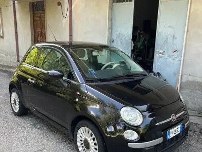 Begagnad Fiat 500 75 HK (55 kW) 2009 Svart Cab