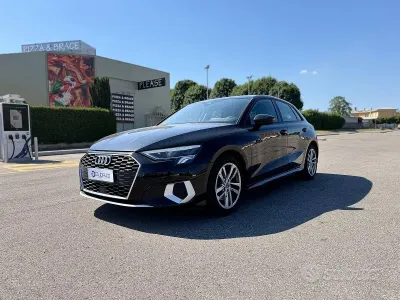 Usata Audi A3 Advanced 150 CV (110 kW) 2020 Nero Berlina