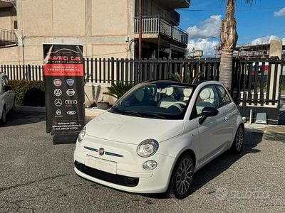 Usata Fiat 500C Lounge 69 CV (50 kW) 2012 Bianco Cabrio