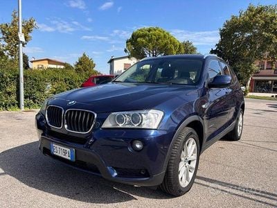 Usata BMW X3 184 CV (135 kW) 2013 Blu SUV