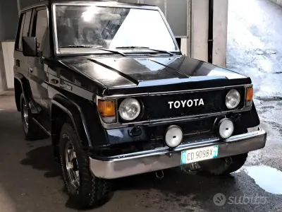 Usata Toyota Land Cruiser 86 CV (63 kW) 1989 Nero SUV