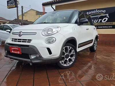 Usata Fiat 500L Trekking 120 CV (88 kW) 2015 Bianco Monovolume