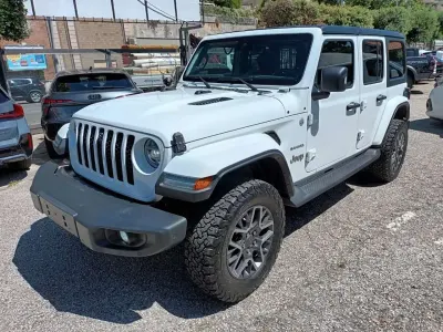 Usata Jeep Wrangler Sahara 200 CV (147 kW) 2019 Bianco SUV