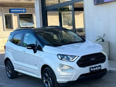 Usata Ford Ecosport ST-Line 125 CV (91 kW) 2019 Bianco SUV
