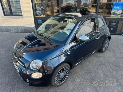 Usata Fiat 500C Riva 69 CV (50 kW) 2017 Bluazzurro Cabrio