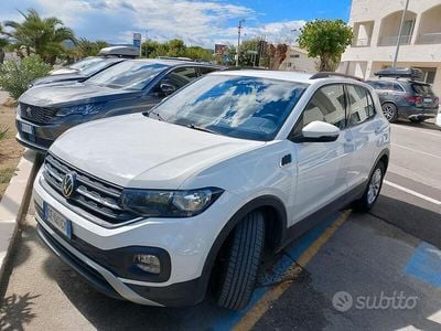 Usata VW T-Cross 95 CV (69 kW) 2021 Bianco SUV