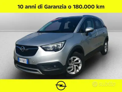 Usata Opel Crossland X S 110 CV (80 kW) 2019 Grigio SUV