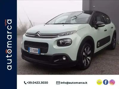 Usata Citroën C3 PureTech 82 CV (60 kW) 2020 Azzurro metallizzato Utilitaria