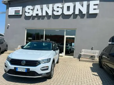 Usata VW T-Roc Style 110 CV (80 kW) 2021 Bianco SUV