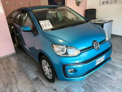 Begagnad VW up! 68 HK (50 kW) 2017 Blå Halvkombi