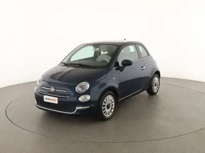 Usata Fiat 500 Lounge 70 CV (51 kW) 2018 Blu Utilitaria