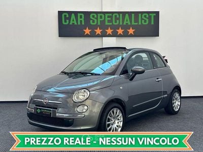 Usata Fiat 500C Lounge 69 CV (50 kW) 2015 Grigio Cabrio