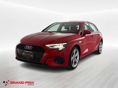 Usata Audi A3 Advanced 116 CV (85 kW) 2020 Rosso Berlina