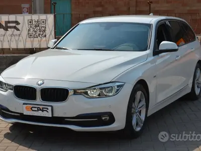 Usata BMW 318 Sport Line 150 CV (110 kW) 2016 Bianco Station wagon