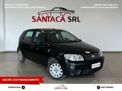 Gebraucht Fiat Punto Classica 60 PS (44 kW) 2007 Schwarz Kleinwagen
