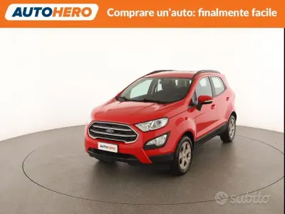 Usata Ford Ecosport 99 CV (72 kW) 2019 Rosso SUV