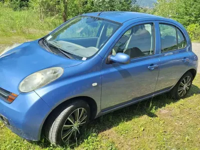 Usata Nissan Micra Visia 80 CV (58 kW) 2004 Blu/azzurro Utilitaria