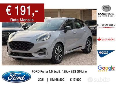 Usata Ford Puma ST-Line 125 CV (91 kW) 2021 Grigio SUV