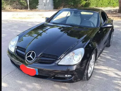 Usata Mercedes SLK200 163 CV (119 kW) 2006 Nero Cabrio