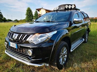Usata Mitsubishi L200 Intense 181 CV (133 kW) 2018 Nero Pick-up