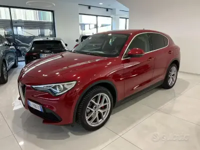 Usata Alfa Romeo Stelvio 280 CV (205 kW) 2017 Rosso SUV