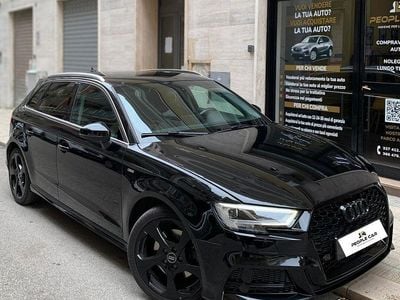 Usata Audi A3 Sport 184 CV (135 kW) 2018 Nero Berlina