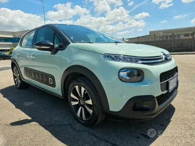 Usata Citroën C3 Shine 102 CV (75 kW) 2019 Verde Utilitaria