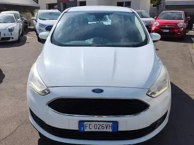 Usata Ford C-MAX Titanium 120 CV (88 kW) 2016 Bianco Monovolume