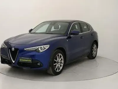 Usata Alfa Romeo Stelvio Ti 210 CV (154 kW) 2021 Blu SUV