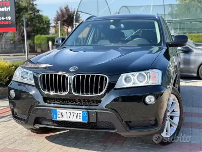 Usata BMW X3 184 CV (135 kW) 2012 Nero SUV