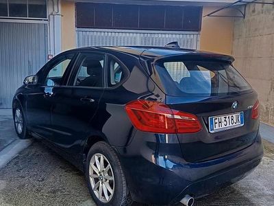 Usata BMW 216 Active Tourer Advantage 116 CV (85 kW) 2017 Blu Monovolume