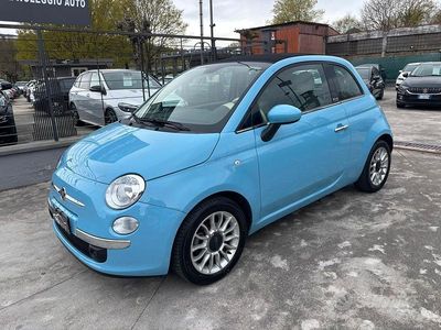 Usata Fiat 500C Lounge 69 CV (50 kW) 2011 Blu Cabrio