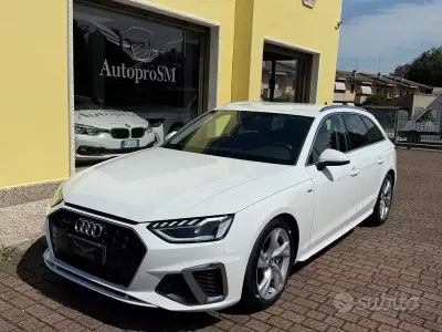 Usata Audi A4 S-Line 190 CV (139 kW) 2020 Bianco Station wagon