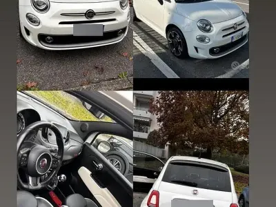 Usata Fiat 500 69 CV (50 kW) 2017 Bianco Berlina
