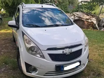 Usata Chevrolet Spark 81 CV (59 kW) 2010 Bianco Utilitaria
