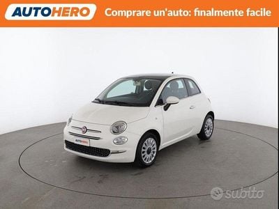 Bianco Usata 2017 Fiat 500 Lounge Utilitaria | 10.199 € (Buon prezzo)