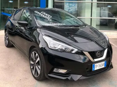 Usata Nissan Micra N-Connecta 90 CV (66 kW) 2018 Nero Utilitaria