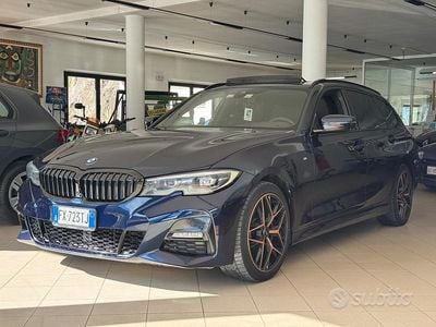Usata BMW 330 M Sport 265 CV (194 kW) 2019 Blu Station wagon