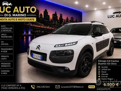 Usata Citroën C4 Cactus Shine 99 CV (72 kW) 2015 Utilitaria