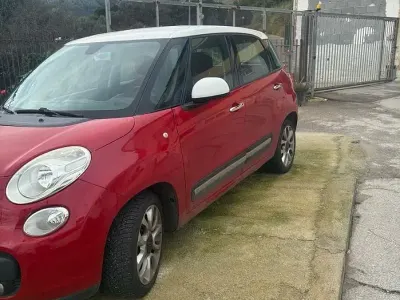 Usata Fiat 500L 85 CV (62 kW) 2012 Rosso Monovolume