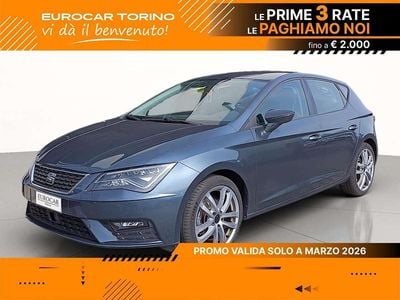 Usata Seat Leon Business 116 CV (85 kW) 2019 Grigio Berlina