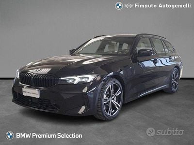 Usata BMW 330e M Sport 285 CV (209 kW) 2024 Nero Station wagon