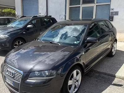 Brugt Audi A3 S-Line 170 HK (125 kW) 2007 Sort Hatchback