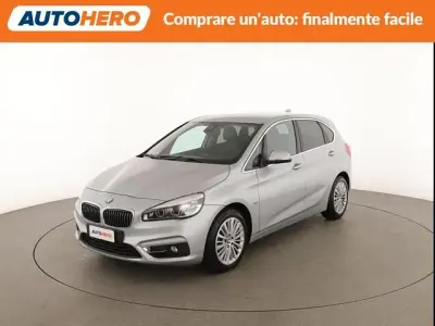 Usata BMW 218 Active Tourer Luxury Line 150 CV (110 kW) 2015 Argento Monovolume