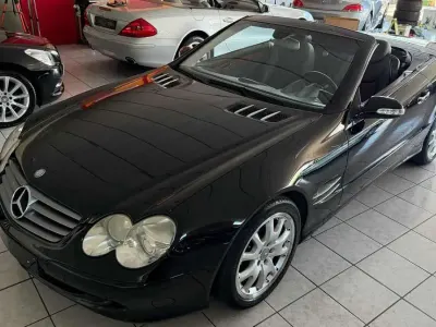 Usata Mercedes SL500 306 CV (225 kW) 2002 Nero Cabrio