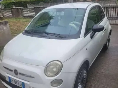 Usata Fiat 500 Pop 69 CV (50 kW) 2009 Bianco Cabrio