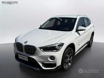 Usata BMW X1 xLine 150 CV (110 kW) 2017 Bianco SUV