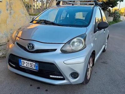 Usata Toyota Aygo Connect Style 2012 Grigio Utilitaria