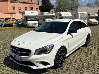 Usata Mercedes CLA220 177 CV (130 kW) 2015 Bianco Berlina